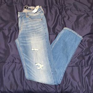 Slim Straight Blue Jeans 30x32